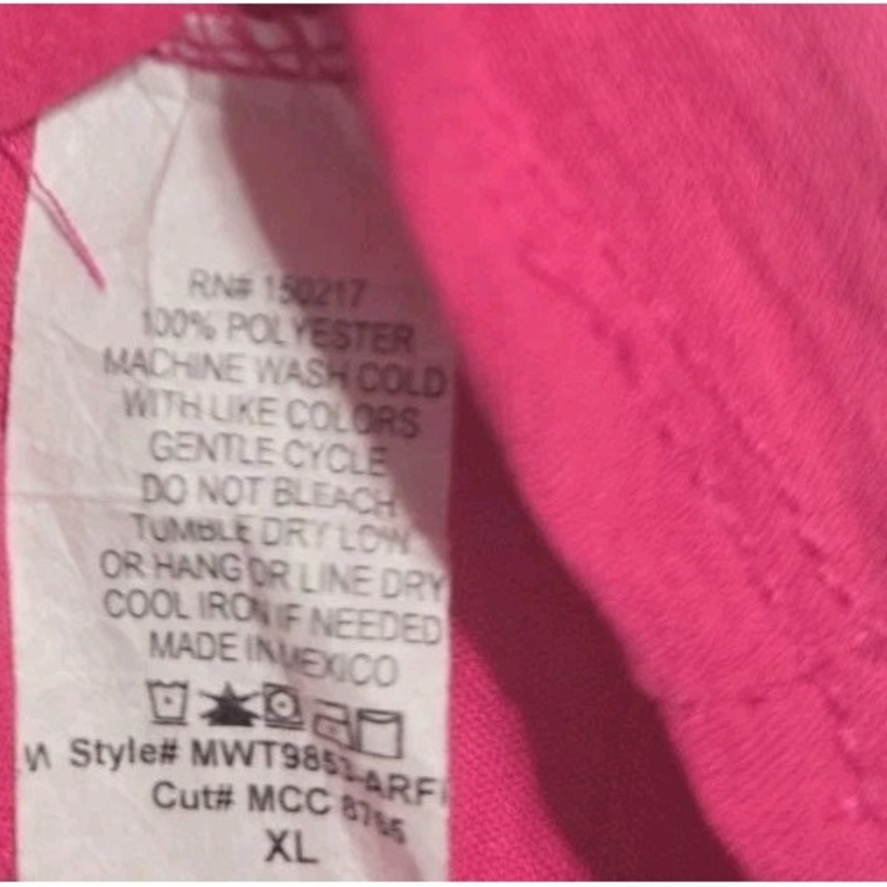 Wilde Women's XL Pink Blouse - Picture 6 of 7